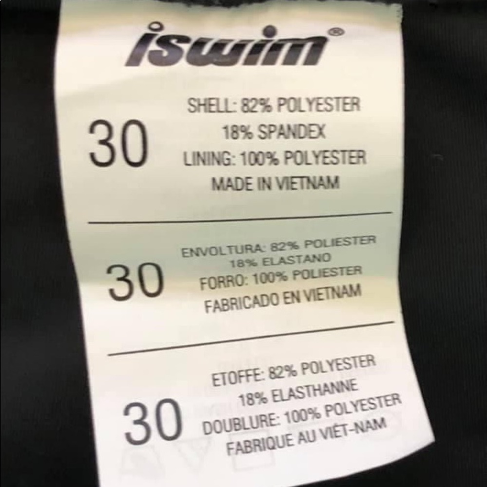 iswim competition swim shorts for men NWT - Picture 3 of 5
